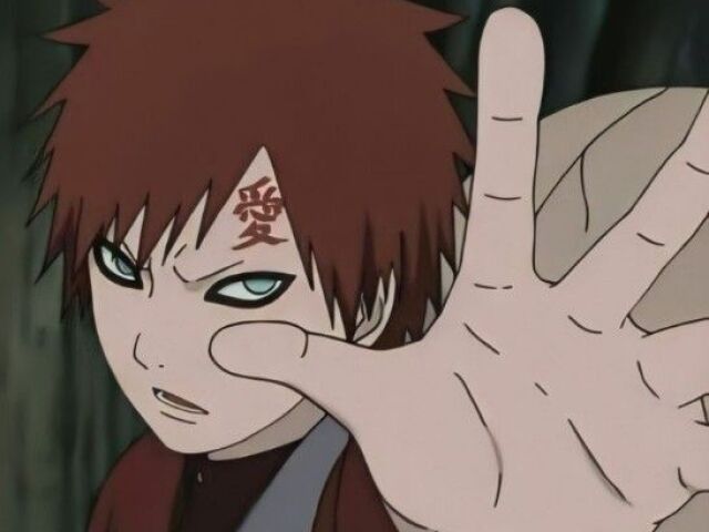 Gaara, da areia!