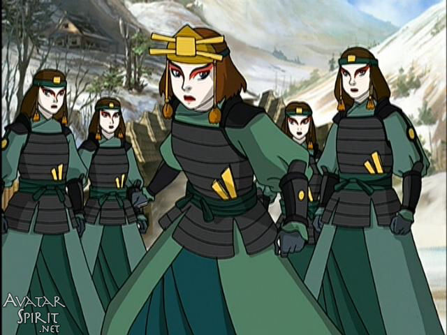 As guerreiras Kyoshi