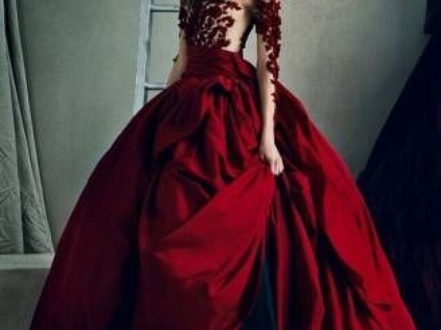 vestido vermelho