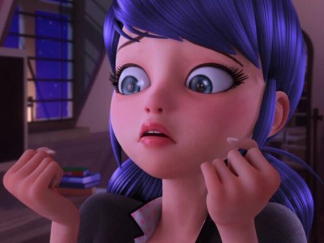 Percebo que a Kagami / Kyoko tá namorando com o adrien