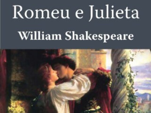 O livro "Romeu e Julieta"