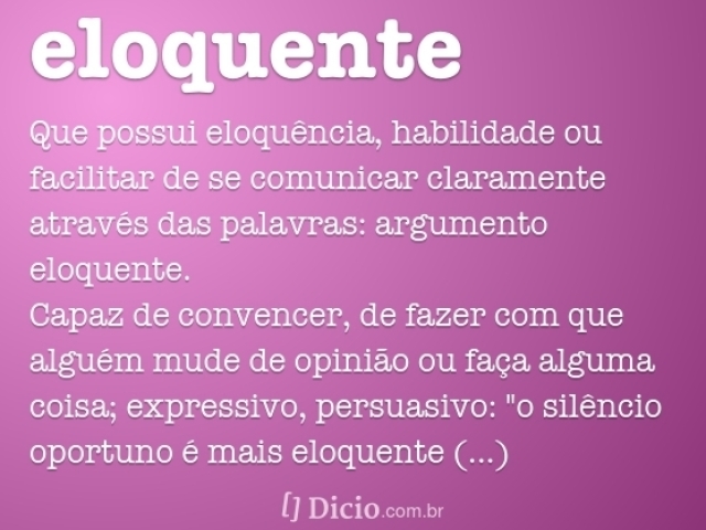 Eloquente