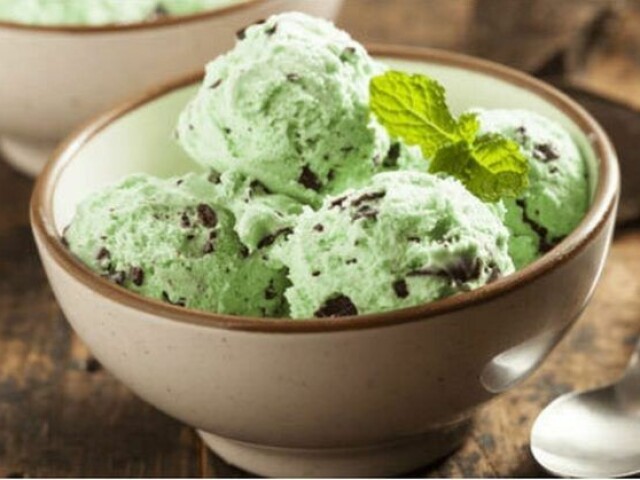 Menta com chocolate