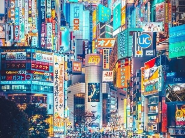 Tokyo,Japão: até a maior cidade do mundo, com certeza.😎