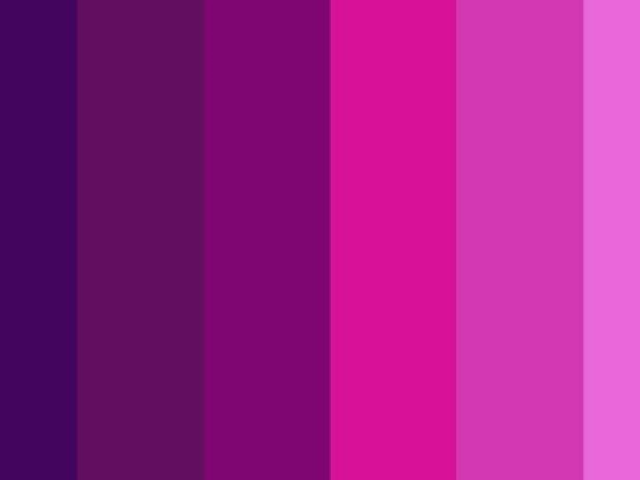 Roxo ou (e) rosa