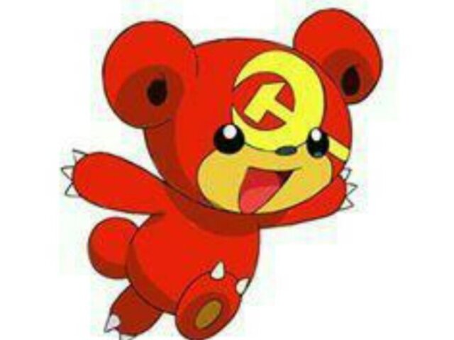 Teddiursa comunista