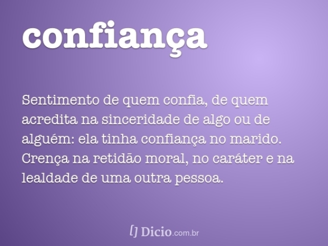 Confiança