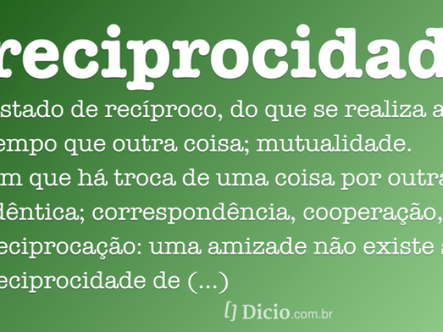 Reciprocidade