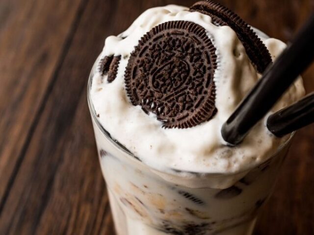 milk shake de oreo