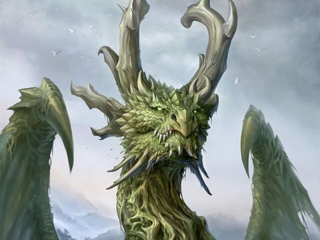 Dragão da natureza
