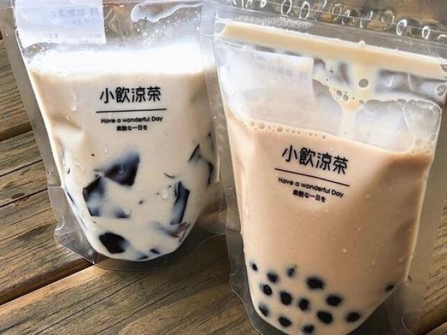 Bubble Tea pra beber no caminho