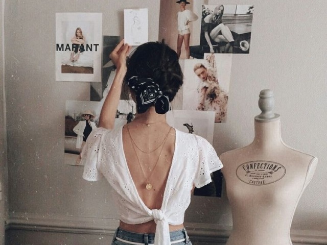 Escolha um look de cada cor
