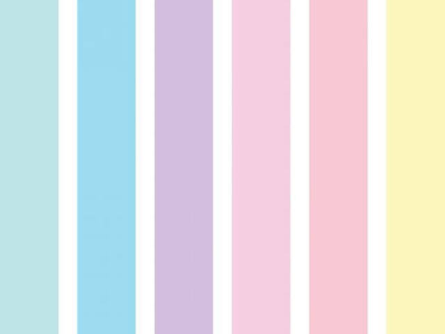 Cores pastéis🍡
