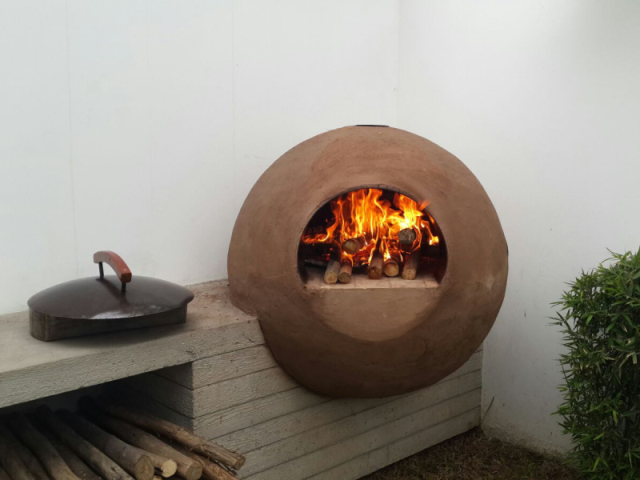 forno de barro