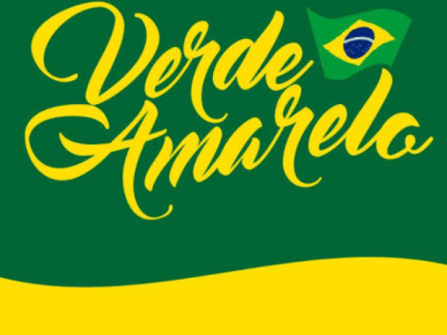 Verde e amarelo