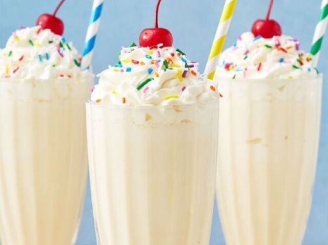 deliciosos milkshakes