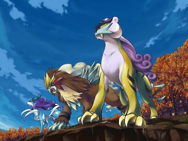 Raikou Entei Suicune