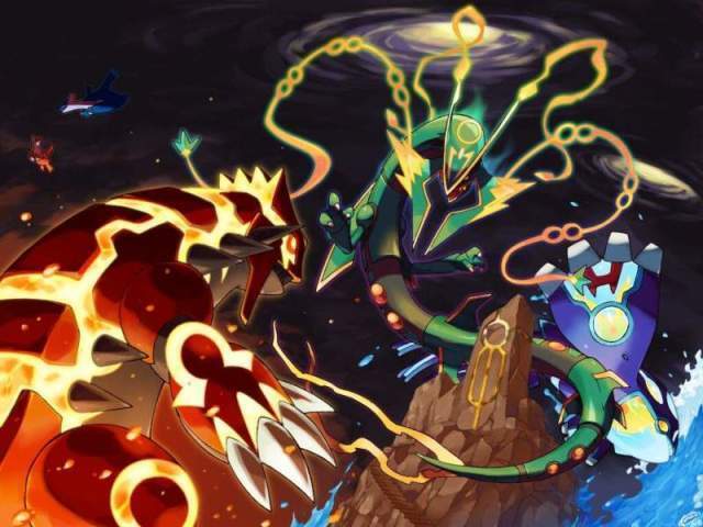 Kyogre Groundon Rayquaza