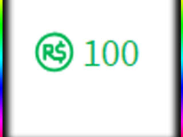 Robux de 100