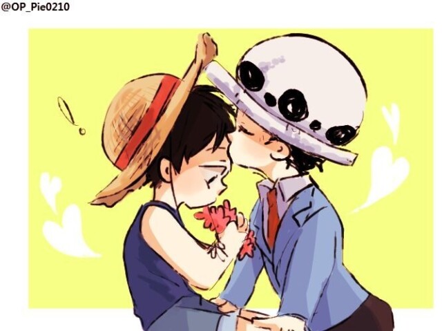 LawLu / Law x Luffy 
(◍•ᴗ•◍)❤