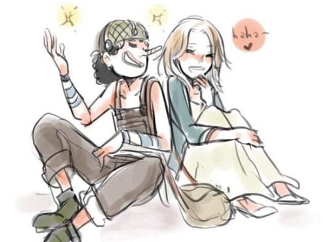 God Usopp x Kaya 
Tbm n sei o nome do shipp (・–・)ゞ