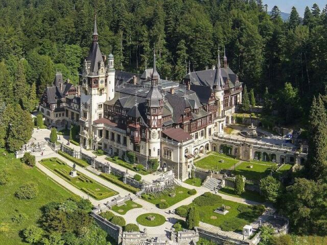 castelo de Peles em Sinaia,Romênia