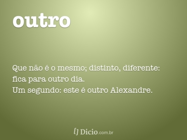 outro...