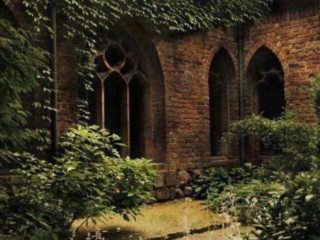 O jardim de Hogwarts