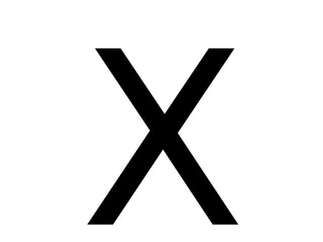 X