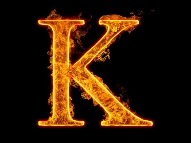 K