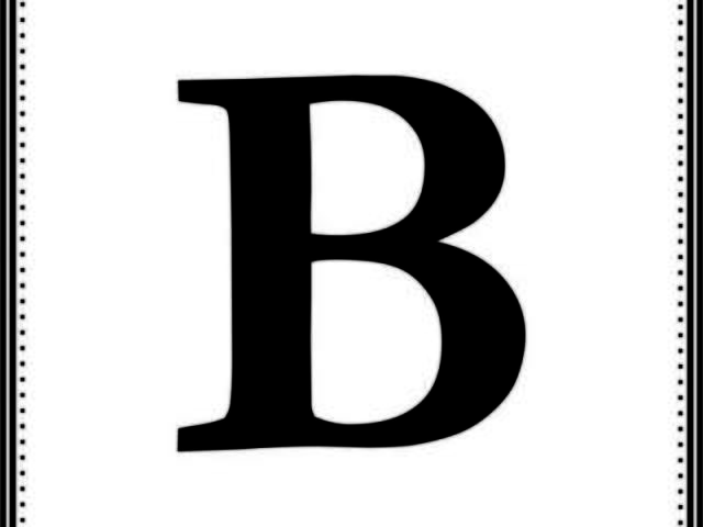 B