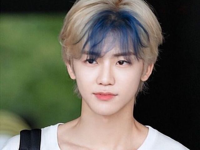 Jaemin - NCT 
Franjinha azul