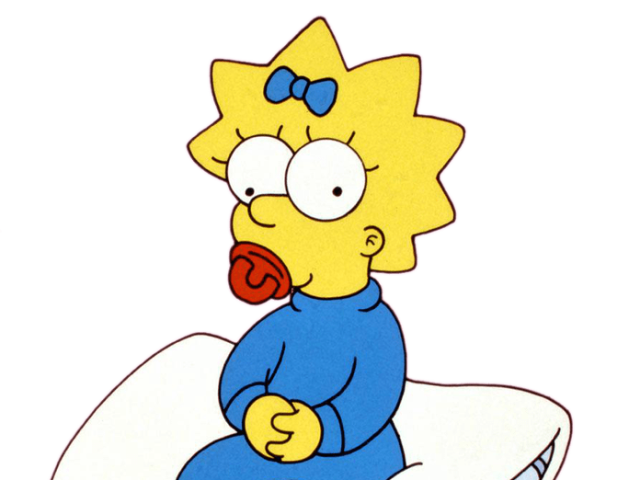 Você é: Maggie Simpson
