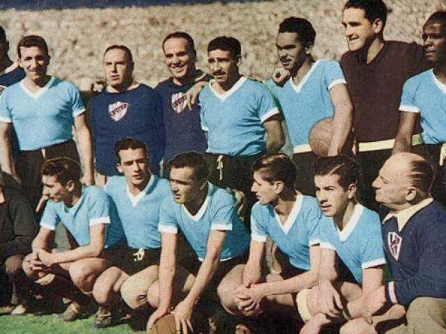 Em 1950, Uruguai campeão