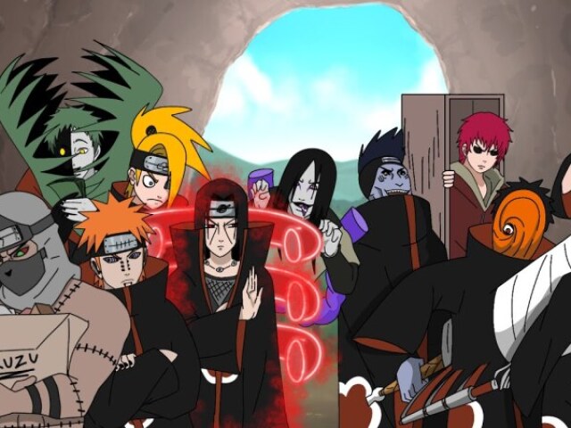 VAMOS CAÇALOS JINCHURIKIS SOMOS OS NINJAS MAIS TEMIDOS DO MUNDO AKATSUKI AKATSUKI