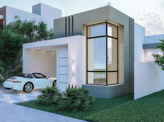 Sua casa é Moderna.