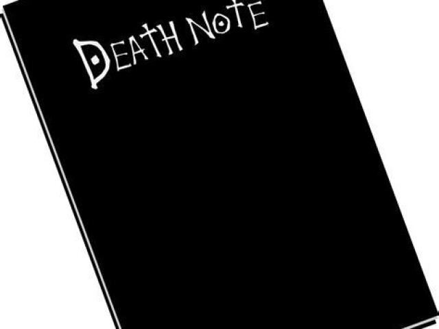 caderno da morte