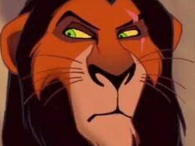 Scar de rei leão