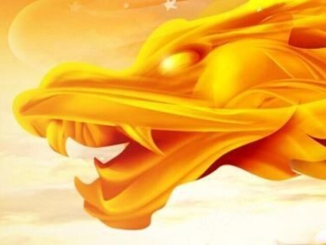 Dragão dourado