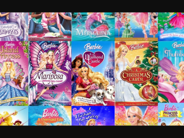 Será que você consegue acertar os filmes da Barbie pelo lugar?