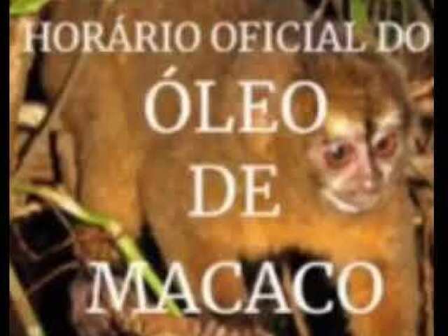 defensor do uso do óleo de macaco