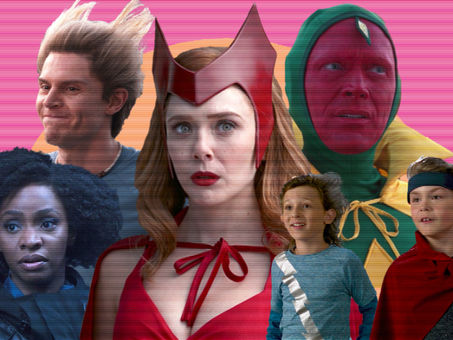 Você sabe quem são esses personagens de Wandavision?