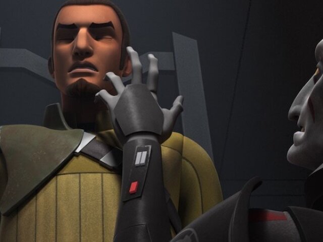 O Grande Inquisidor a torturar Kanan Jarrus