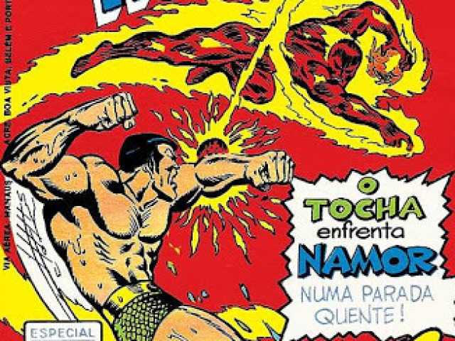 Tocha Humana e Namor