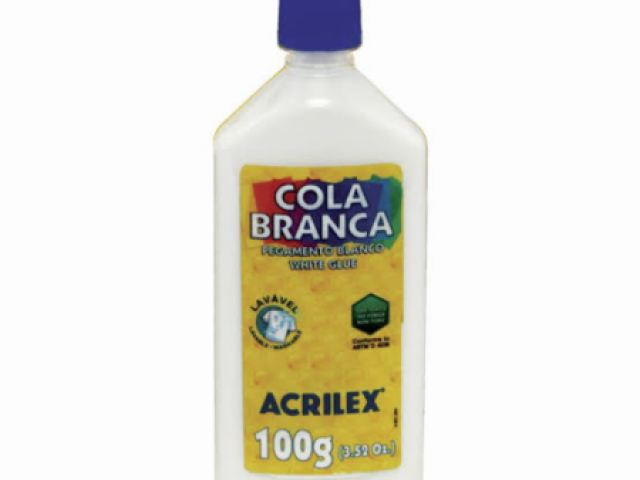 Cola branca da Acrilex