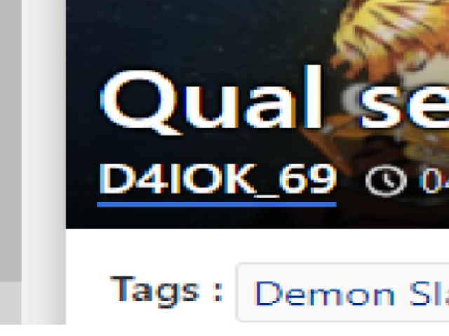 veja mais quizes no meu perfil D4IOK_69 clicando onde esse nome aparecer ;D