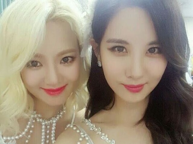 Hyoyeon e Seohyun