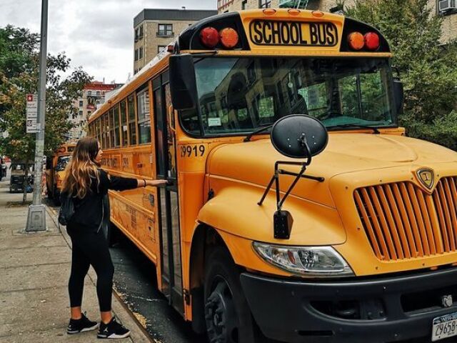 ~ir de ônibus vai ser tudo pra mim!