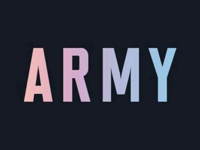 As ARMY's!