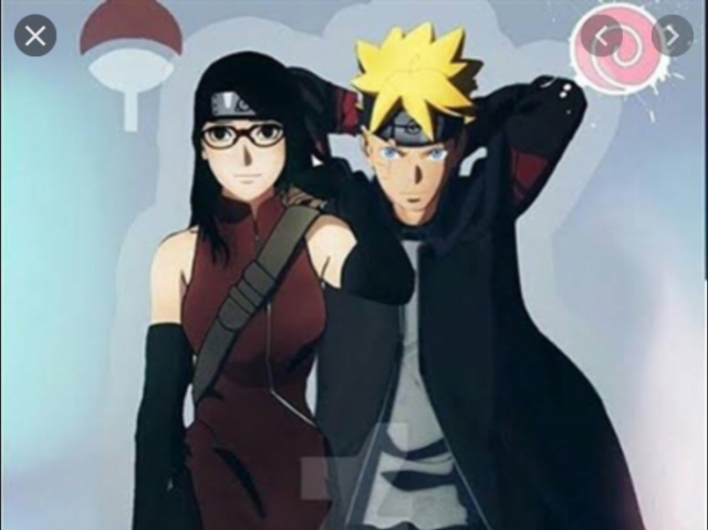 Ou boruto e sarada